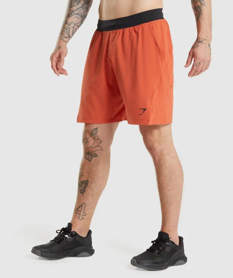 Gymshark Apex Functional 9″ Training Shorts – Red