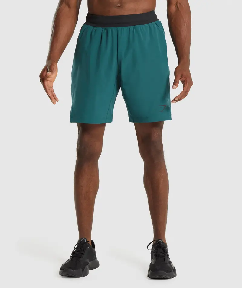 Gymshark Apex Functional 9″ Workout Shorts – Teal
