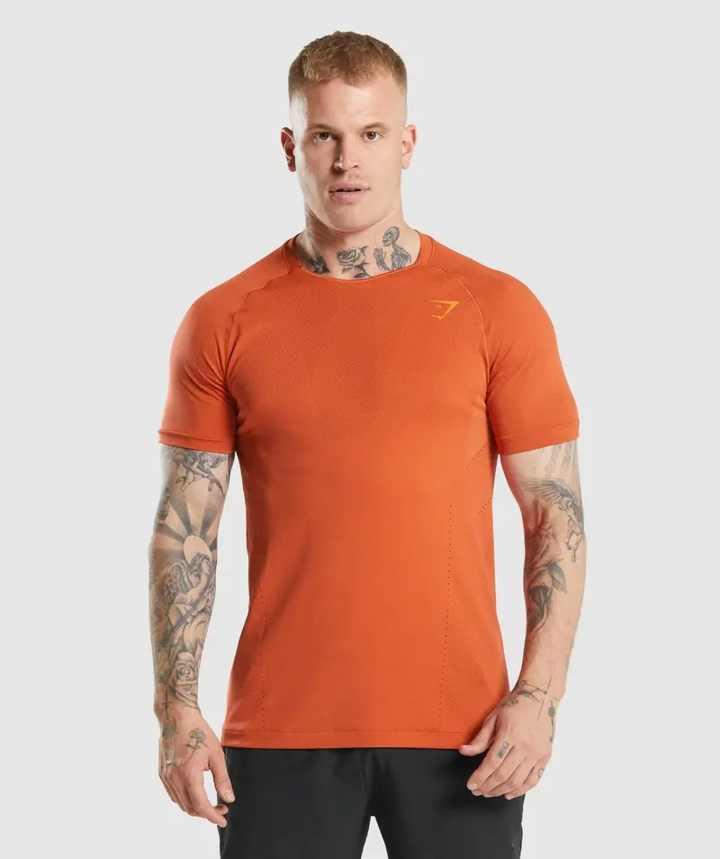Gymshark Apex Perform Tee in Bold Red