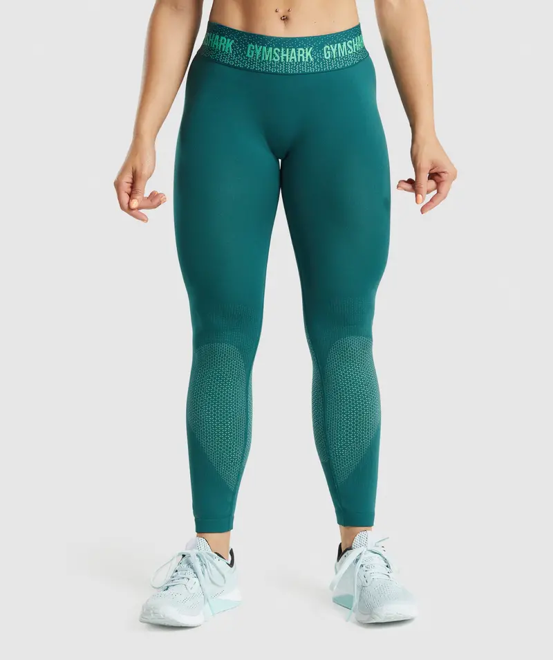Gymshark Apex Seamless Low-Rise Leggings – Teal