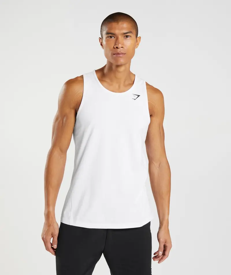 Gymshark Critical Lightweight Training Tank – White