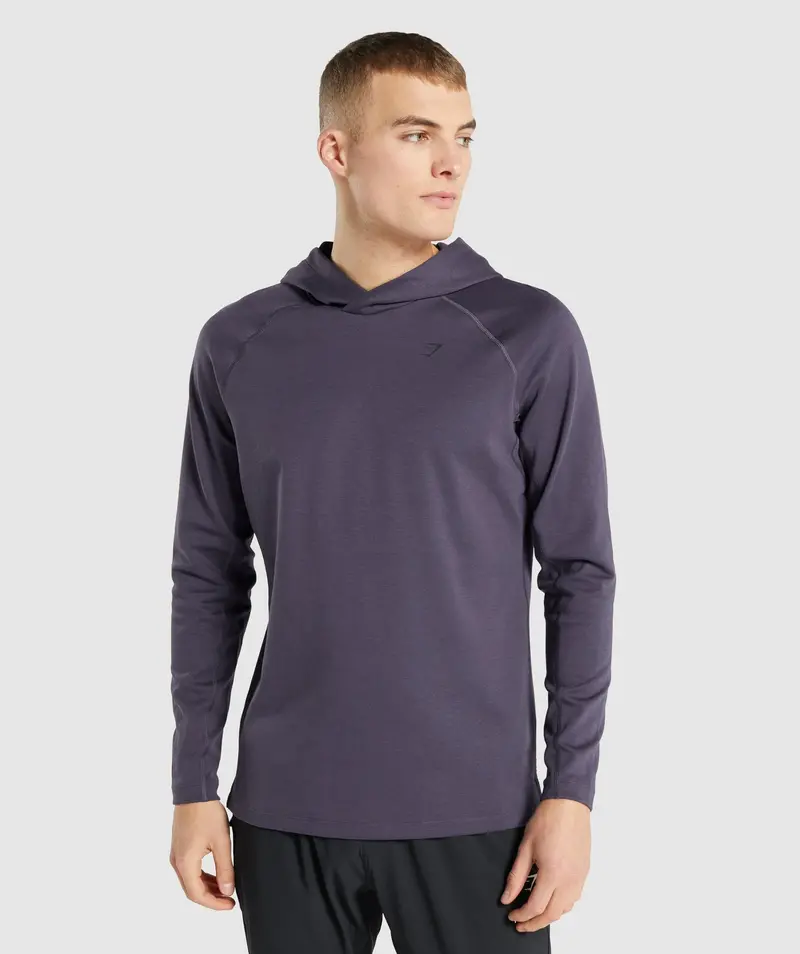 Gymshark Dark Purple Studio Training Hoodie