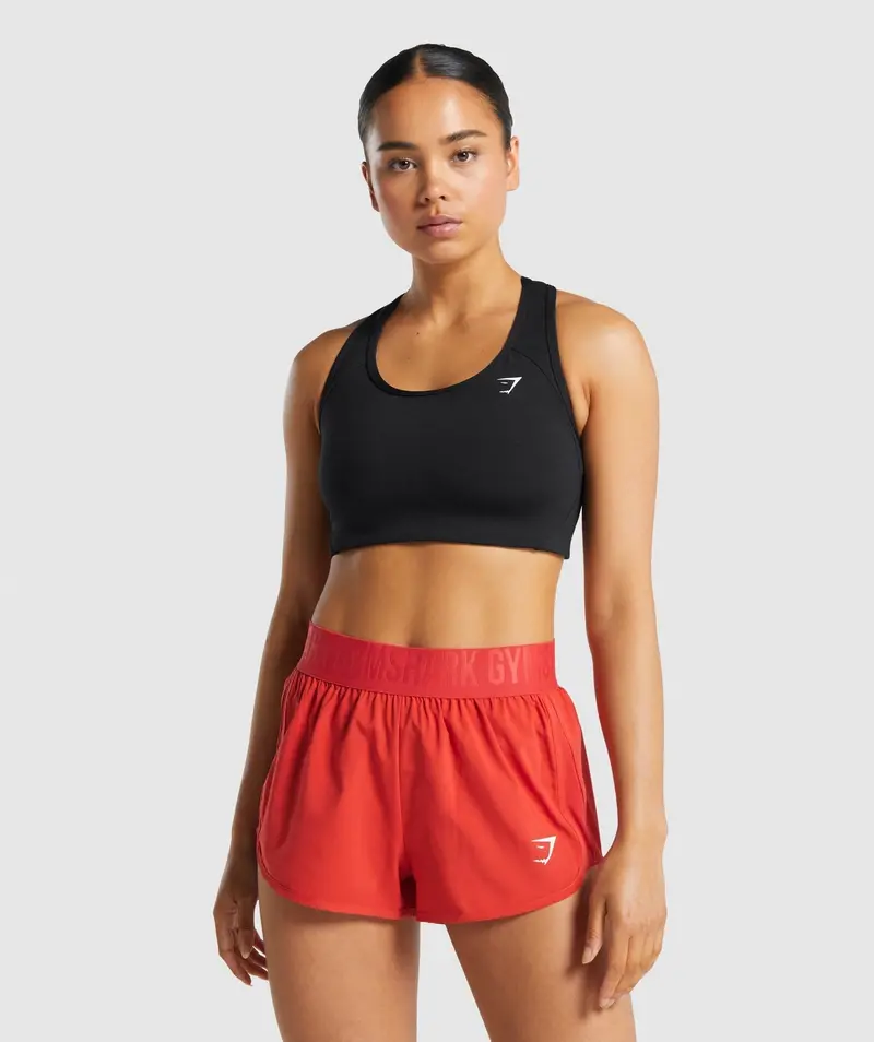 Gymshark Essential Racerback Sports Bra – Black