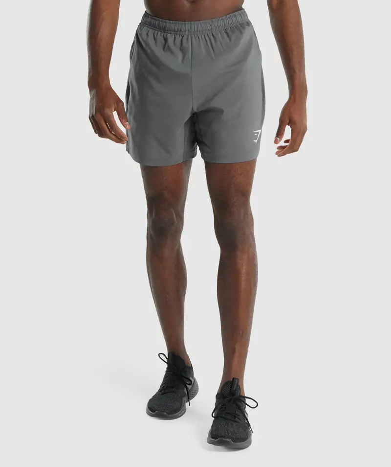 Gymshark Performance Sport Shorts – Charcoal Heather