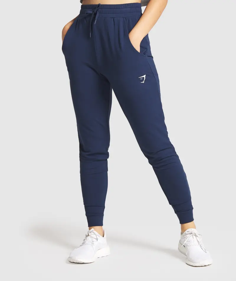 Gymshark Pippa High-Waisted Training Joggers – Navy