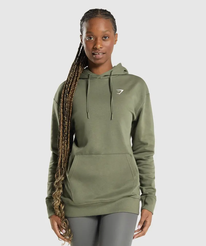 Gymshark Training Oversized Hoodie – Emerald Green