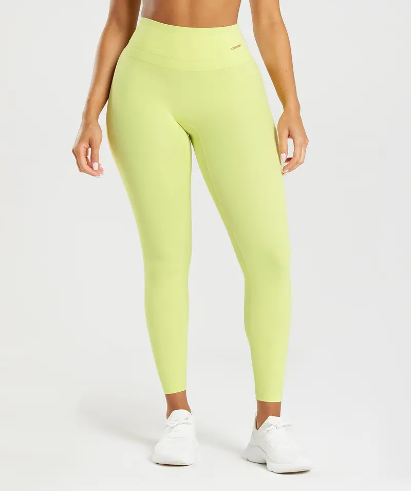 Gymshark Whitney High-Rise Leggings – Sea Kelp Green