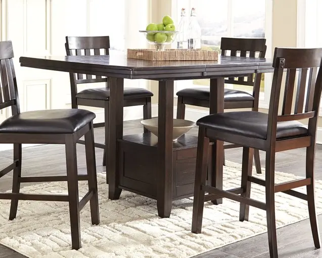 Haddigan Extendable Counter-Height Dining Table