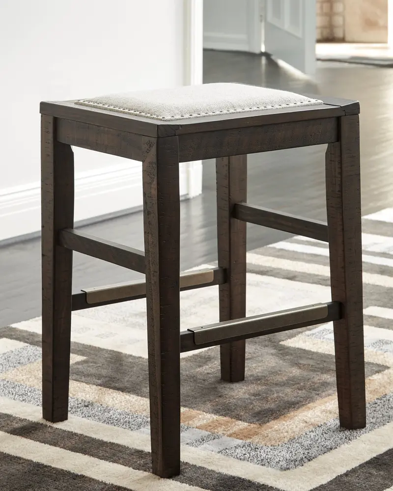 Hallishaw Upholstered Counter-Height Bar Stool