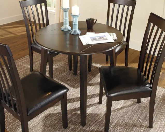 Hammis Extendable Drop-Leaf Dining Table