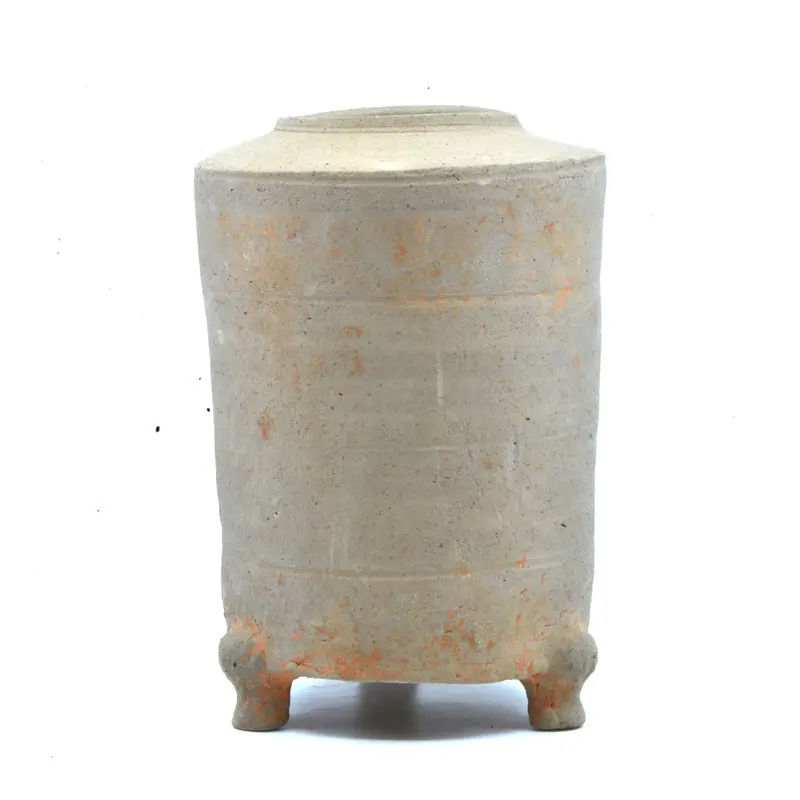 Han Dynasty Ceramic Granary Urn, 200 BCE–200 CE