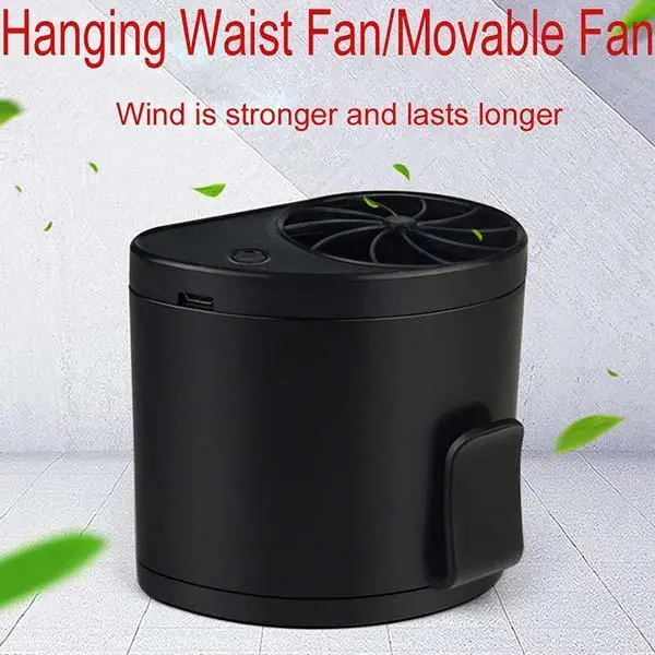 Hands-Free Hanging Waist Cooling Fan