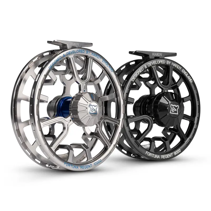 Hardy Fortuna Regent Fly Reel – Lightweight, Sealed-Disc Drag Reel for Mid-Range Rods