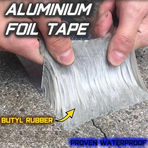 Heavy-Duty Aluminum Foil Adhesive Tape