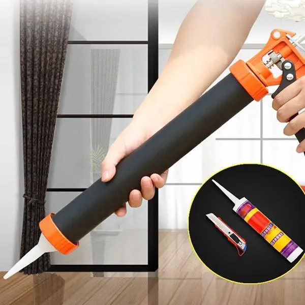 Heavy-Duty Pressure-Activated Glue Gun