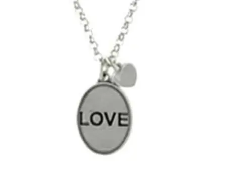 Hebrew ‘Ahava’ (Love) Necklace in Sleek Sterling Silver