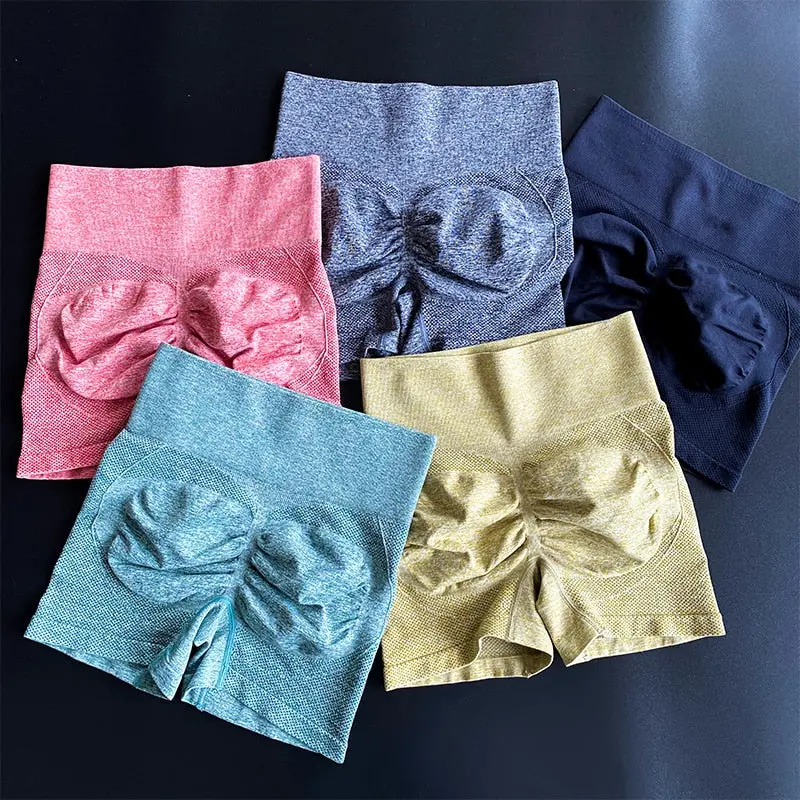 High-Waisted Women’s Sports Shorts – Yoga, Cycling & Running Performance Wear