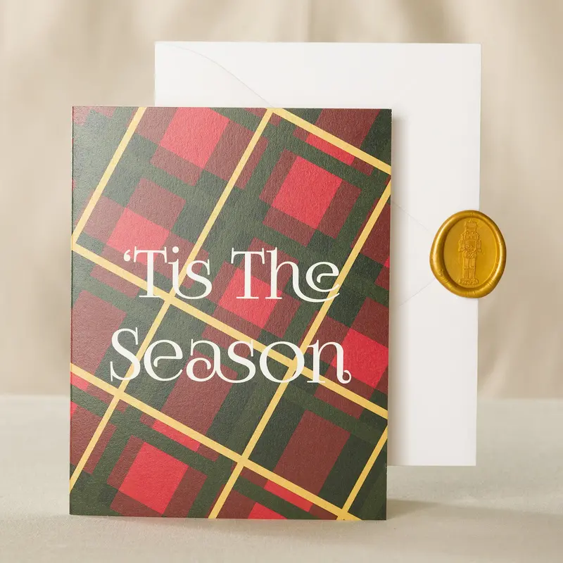 Highland-Themed Holiday Greeting Card