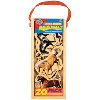 Horse-Themed Magnetic Animal Figures