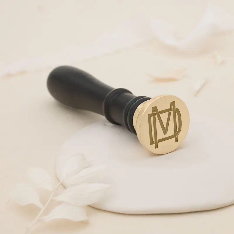Hugo Elegant Monogram Wax Stamp