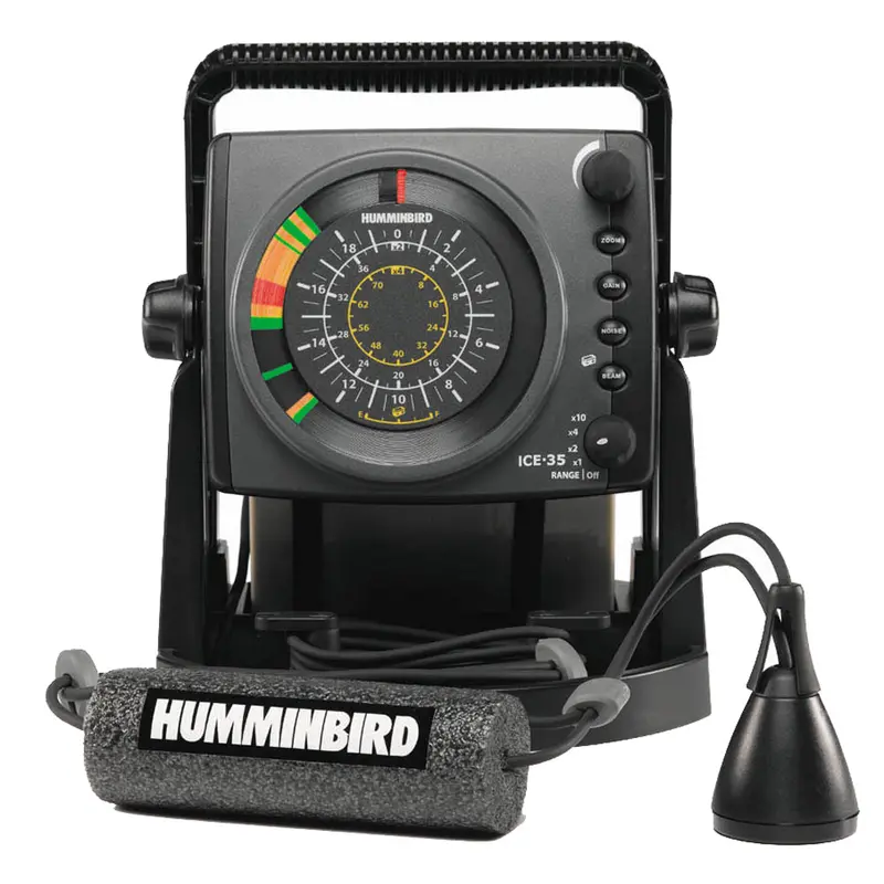 Humminbird ICE 35 Portable Ice Fishing Flasher with Dual-Beam Sonar