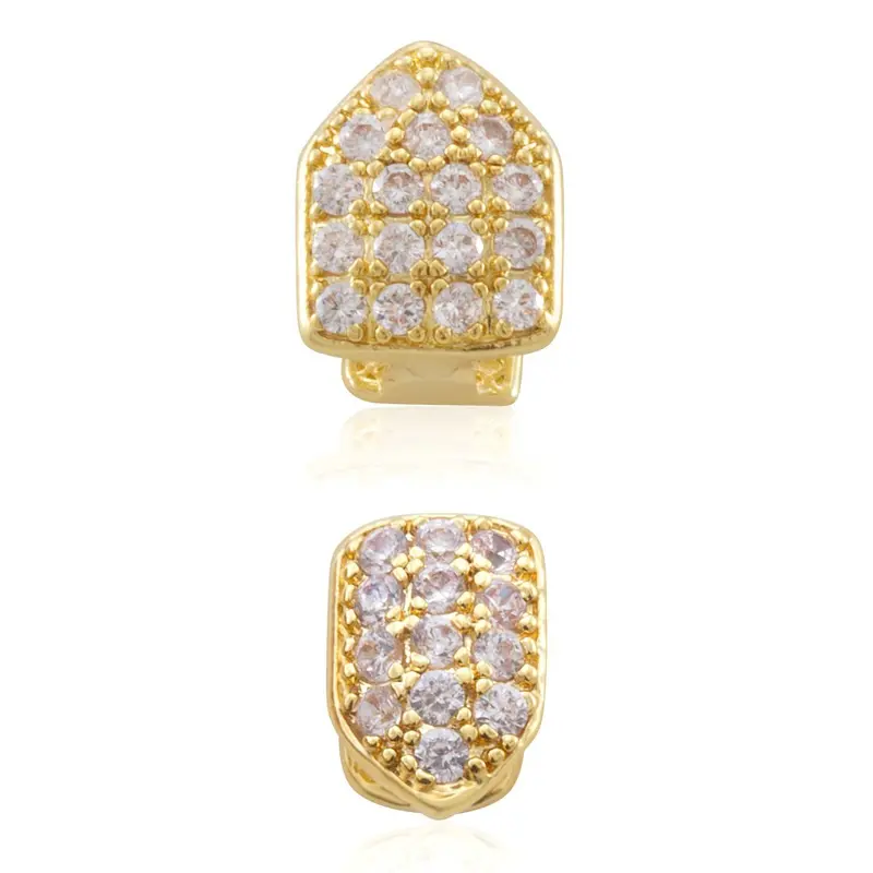Iced Single-Tooth Grillz – Sparkling Dental Accent
