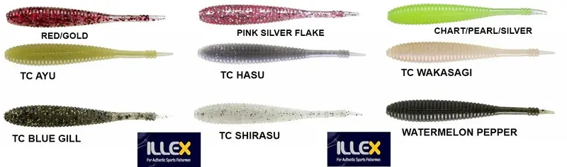 ILLEX I-SHAD Soft Plastic Swim Bait – 4.8 Inches