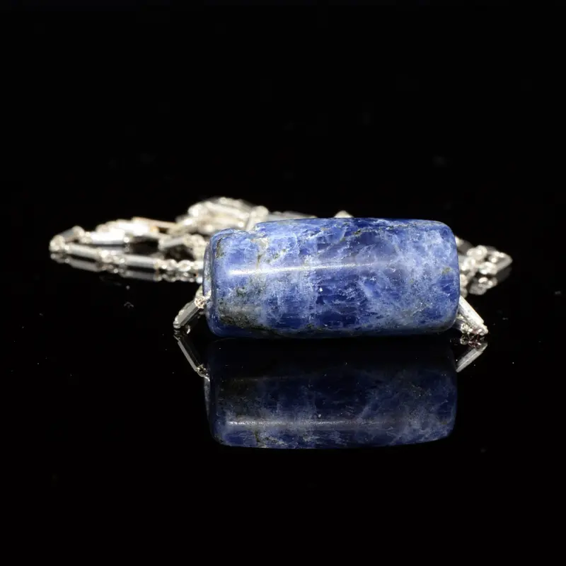 Inca Sodalite Bead Pendant, Circa 1400 CE