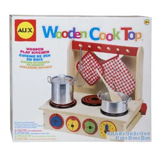 Interactive Wooden Toy Stove