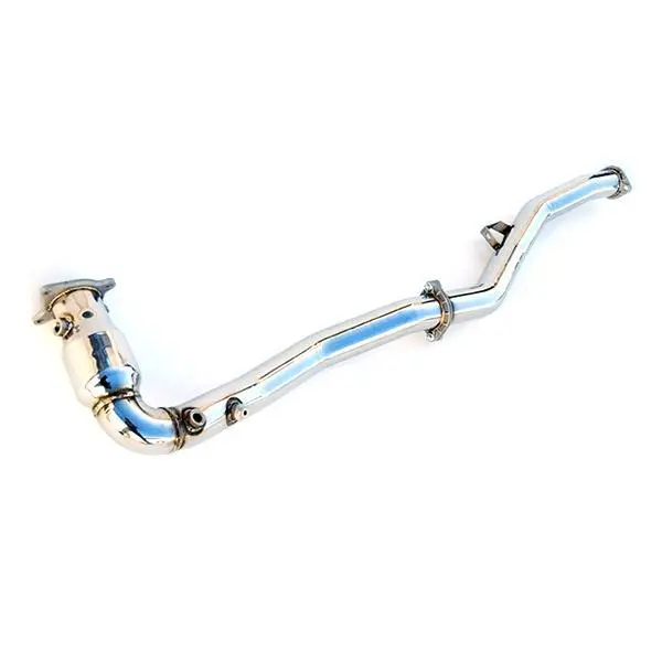 Invidia High-Flow Catted Downpipe for 2015+ Subaru WRX CVT — Stainless Steel, OBD-II Compliant (INV-HS15SWADOC)