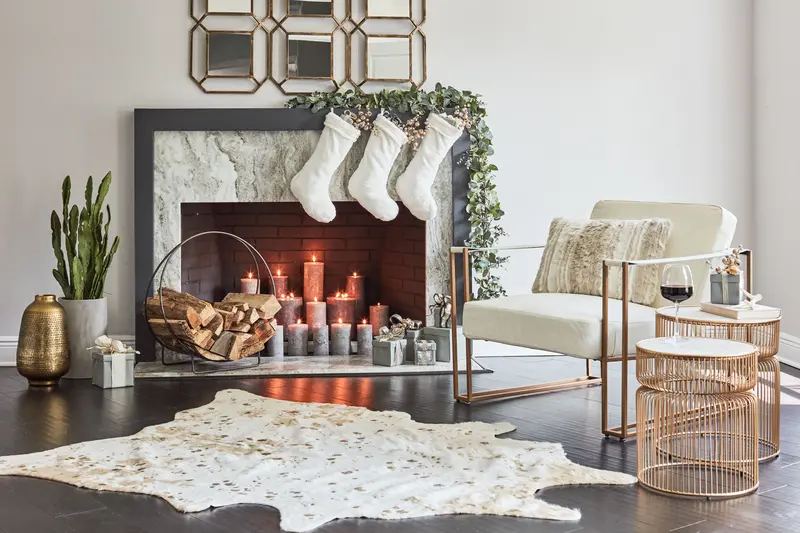 Jaxith Hand-Tufted Area Rug – 5 ft x 7 ft Geometric Pattern