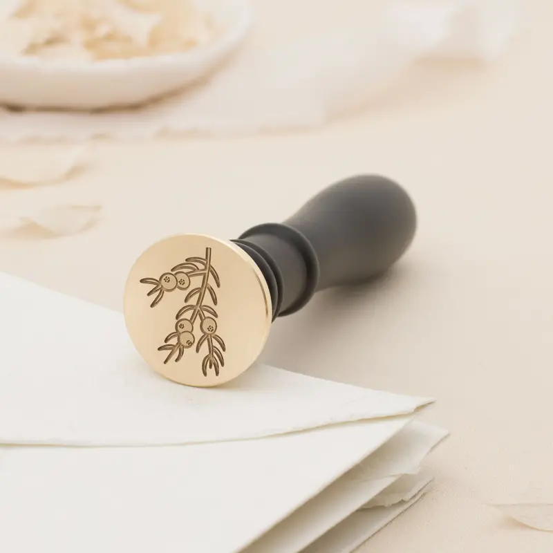 Juniper Nature-Inspired Wax Seal Stamp
