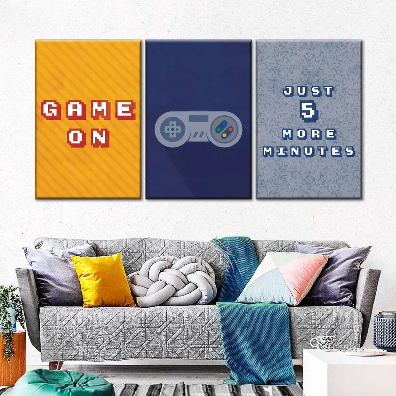 Just Five More Minutes — Gamer Time Warp Sign