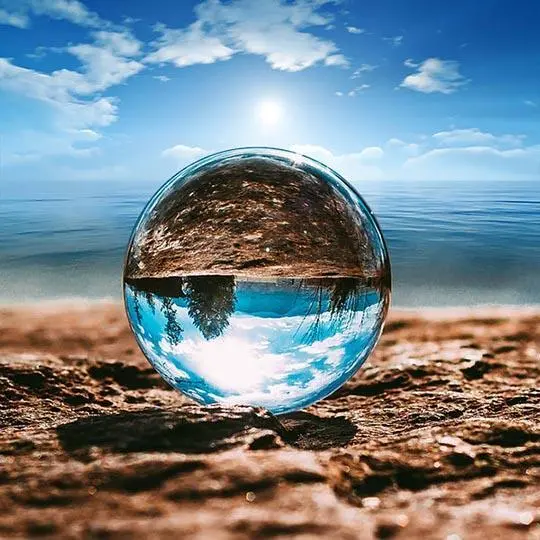 K9 Pet Photography Accessory: Crystal Ball Lens for Creative Shots