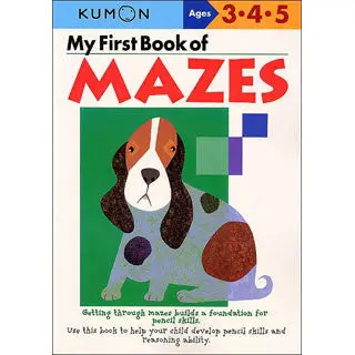 KUMON First Book of Mazes for Early Learners