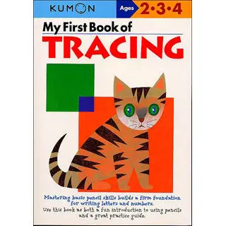 KUMON First Book of Tracing for Pre-Writing Skills