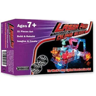 Laser Pegs Dune Buggy Light-Up Construction Toy