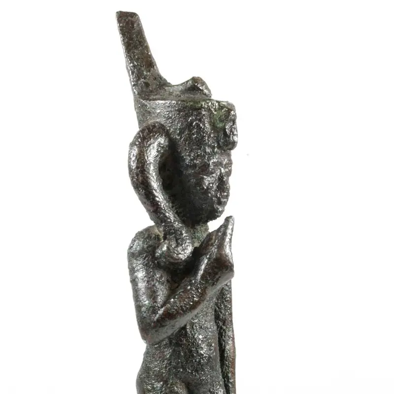Late Period Bronze Statuette of Harpokrates