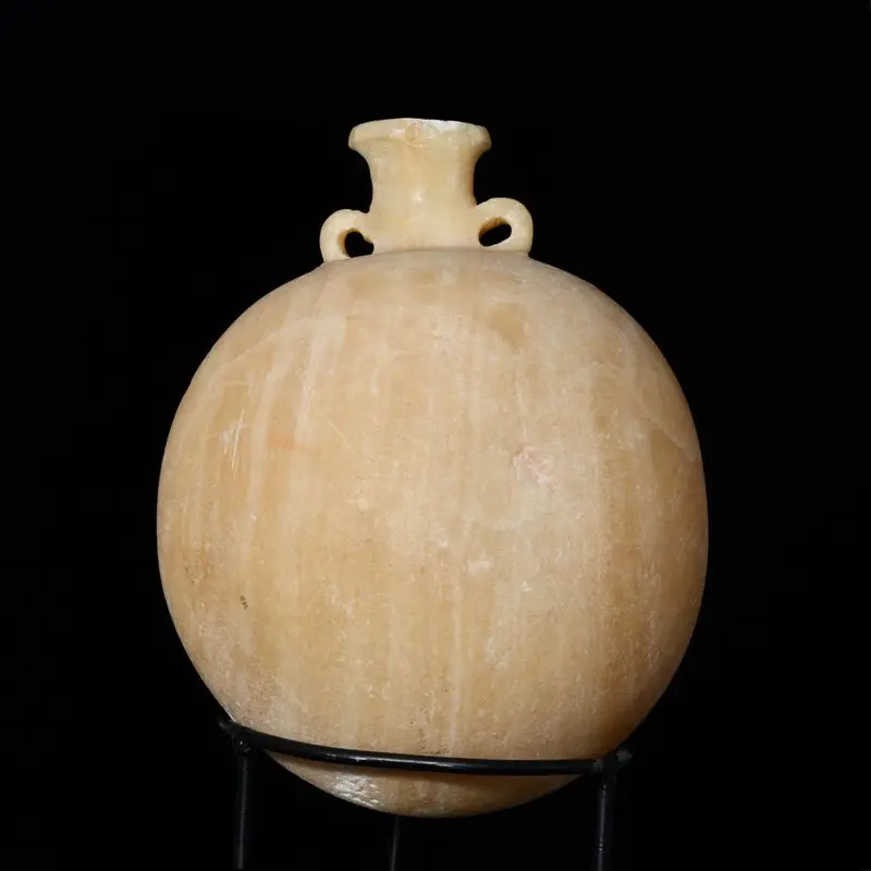 Late to Ptolemaic Alabastron with Removable Lid