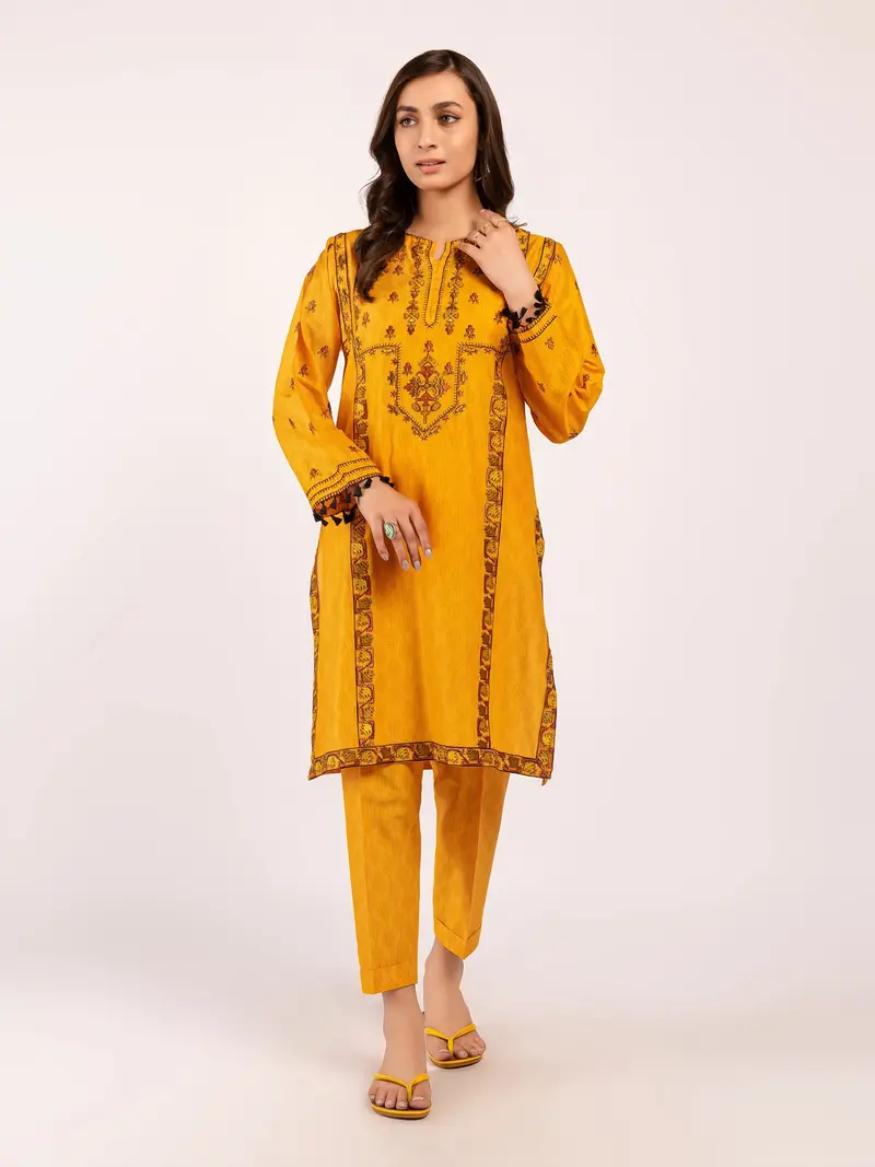 Lawn Suit Collection Featuring Handcrafted Embroidery