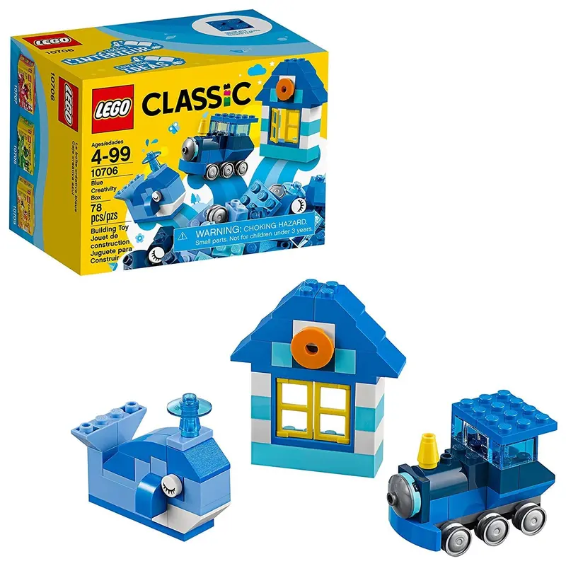 LEGO Classic Creative Set – Blue Brick Building Box