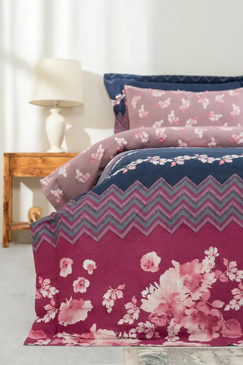 Lilac Tale Quilt Cover Set