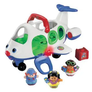 Little Movers Flying Airplane Toy with Sound Effects