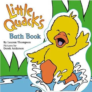 Little Quack Bath Time Board Book