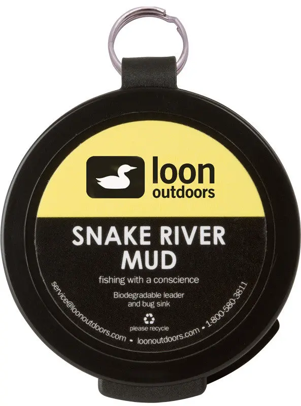 Loon Snake River Mud – Natural-Looking Sinkant for Nymphs and Wet Flies
