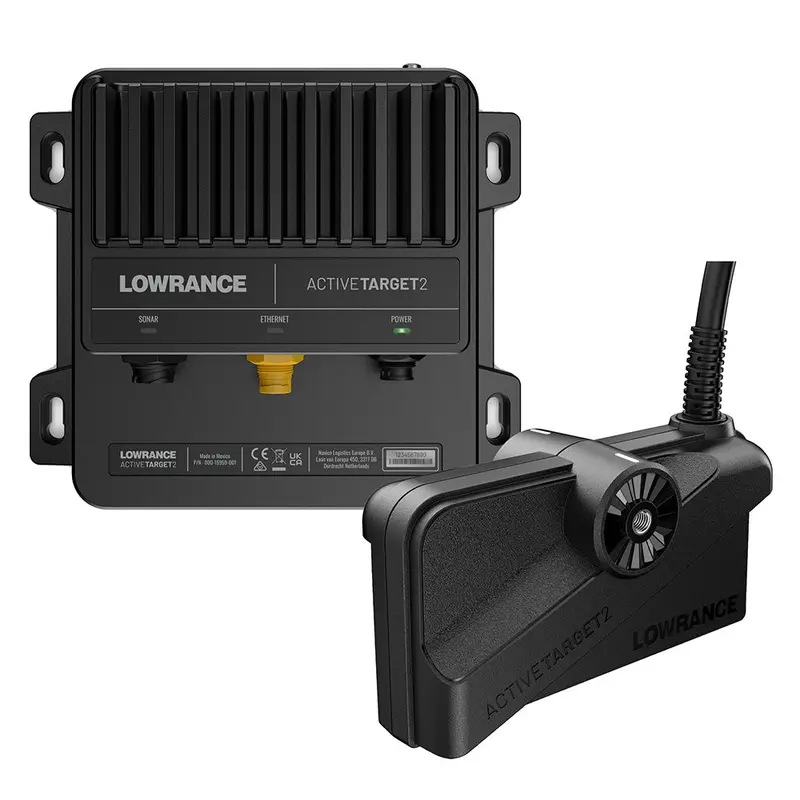 Lowrance ActiveTarget 2 Live Sonar System – Complete Kit with Transducer & Mounts