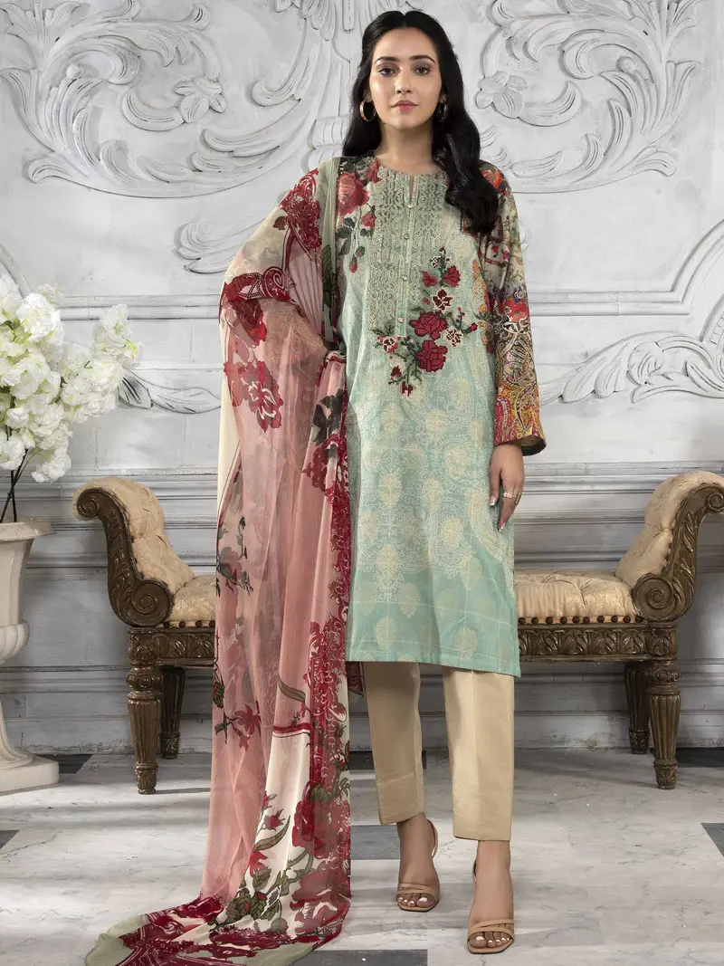 Luxury Jacquard Embroidered Two-Piece Suit