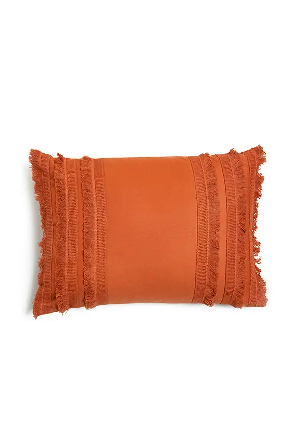 Macrame Style Decorative Cushion