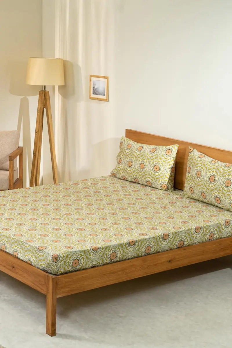 Madison Bed Sheet Set – Soft 100% Cotton Fitted & Flat Sheets
