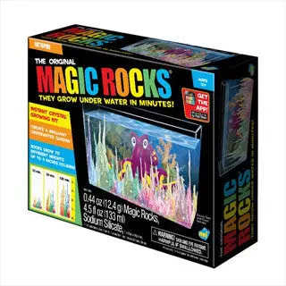 Magic Rocks Deluxe Crystal Growing Science Kit